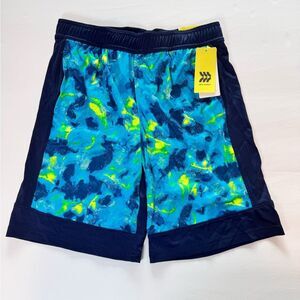 All in Motion Boys Blue Basketball Shorts Size L (12/14)